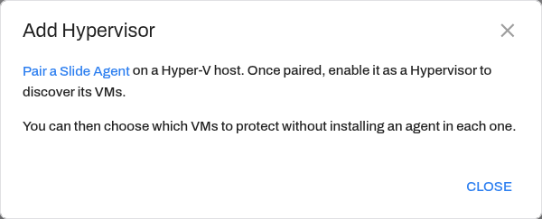 Add Hypervisor